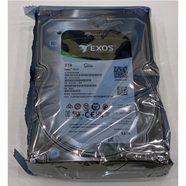 並行輸入品 新品バルク　Seagate 内蔵ハードディスク 3.5インチ Enterprise Capacity v5.1 2TB  SATA / 512 Native ST2000NM0008