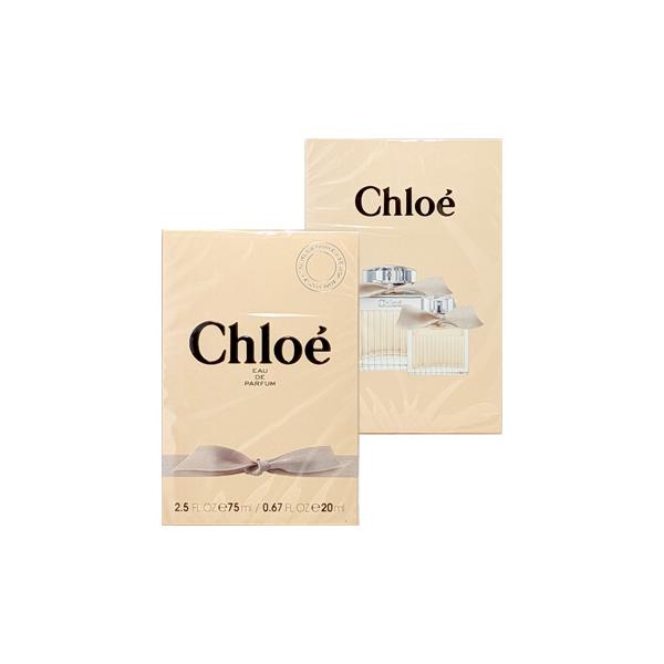 商品説明：【セット内容】 ・クロエ オードパルファム EDP SP 75ml ・クロエ オードパルファム EDP SP 20ml  フェミニンな洗練性の中に、ロマンティックで遊び心溢れるひねりが感じられるクロエの魅力。 クロエ オードパルフ...