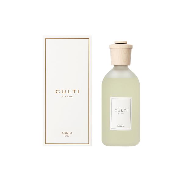 並行輸入品 クルティ CULTI スタイル フレグランススティック A AQQUA エーアクア ディフューザー 500ml スティック付き 【あすつく】
