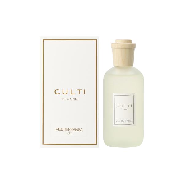 並行輸入品 クルティ CULTI スタイル フレグランススティック MEDITERRANEA メディテラネア ディフューザー 250ml スティック付き 【あすつく】