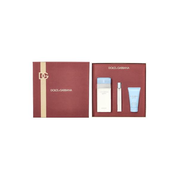 商品説明：ライトブルー 100mlと、トラベルスプレー、ボディクリームがセットになったお得な3点限定コフレ。 大切な方へのギフトに、ご自分へのご褒美に。  【セット内容】 ・ライトブルー オードトワレ EDT SP 100ml ・ライトブル...