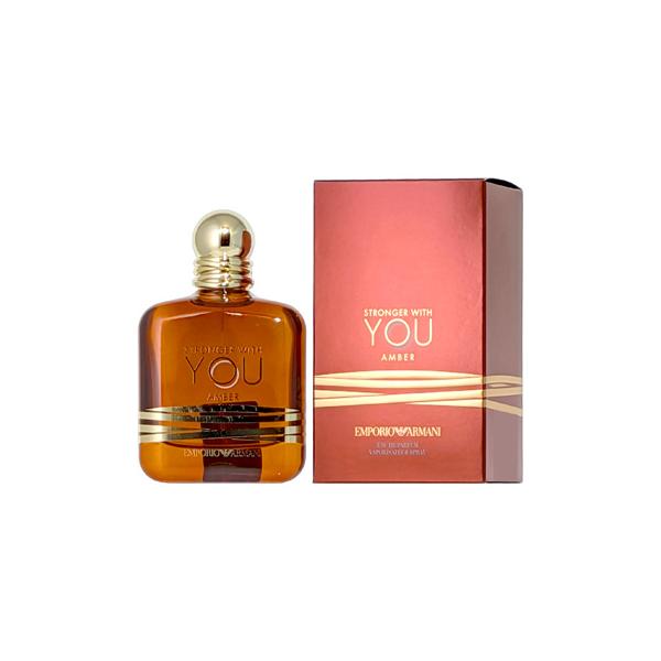 並行輸入品 エンポリオ アルマーニ ARMANI ストロンガー ウィズ ユー アンバー オードパルファム EDP SP 100ml 【香水】【あすつく】