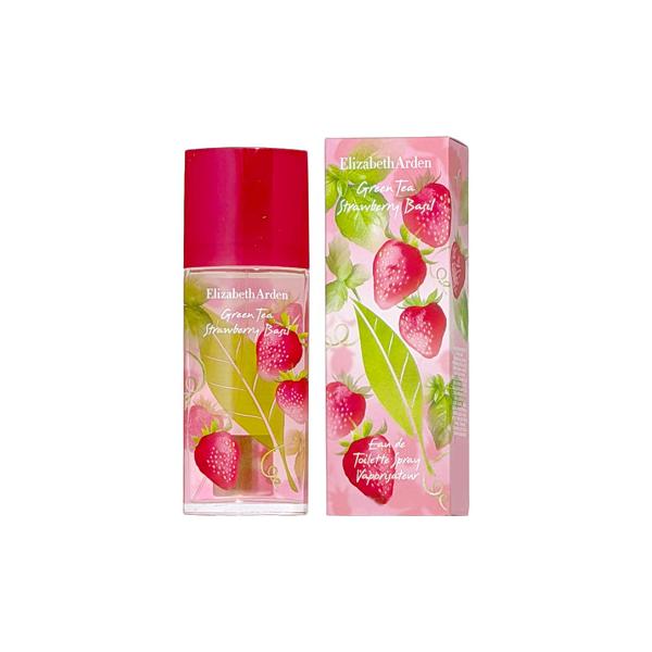 並行輸入品 エリザベスアーデン ELIZABETH ARDEN グリーンティー ストロベリー バジル オードトワレ EDT SP 100ml 【香水】【あすつく】