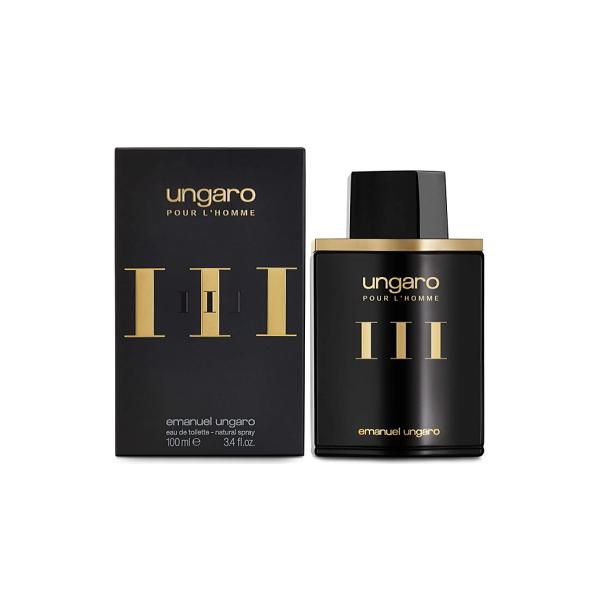 並行輸入品 エマニュエル ウンガロ emanuel ungaro ウンガロ 3 III プールオム EDT SP 100ml 【香水】【あすつく】