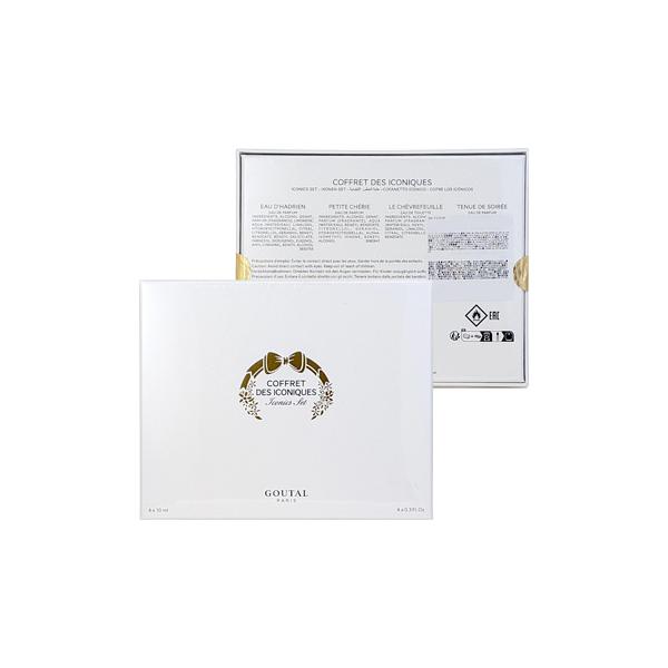 商品説明：お手軽にお試しできる10mlトラベルサイズ！持ち運びの携帯用にもおすすめ。 4種のアイコニックな香りをセットした限定キット。  【セット内容】 ・オーダドリアン オードパルファム EDP SP 10ml ・プチシェリー オードパル...