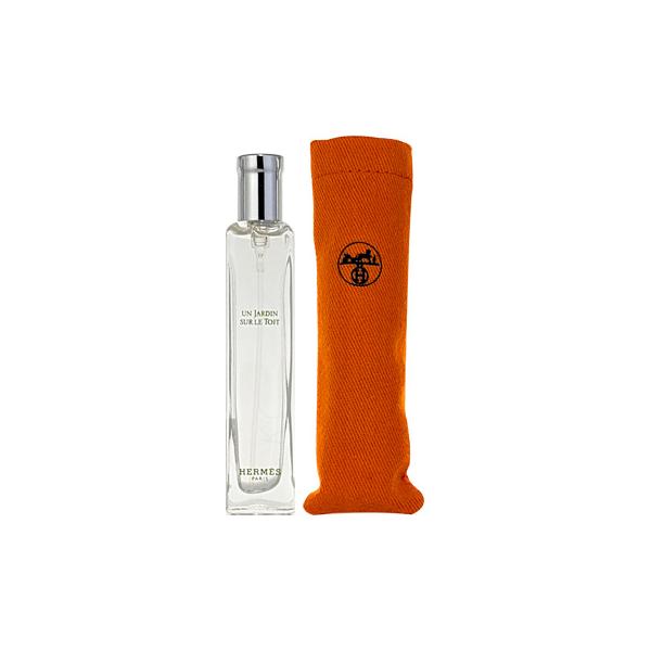 並行輸入品 エルメス HERMES 屋根の上の庭 布袋入り EDT SP 15ml ミニチュア 【ミニ香水】【あすつく】