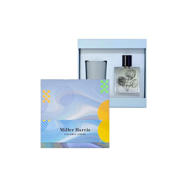 商品説明：ミラー ハリス の人気フレグランス「ティー トニック」のオーデパルファム50mLと、キャンドルがセットになった限定コフレ。 大切な方へのギフトに、ご自分へのご褒美に。  【セット内容】 ・ティー トニック オードパルファム EDP...