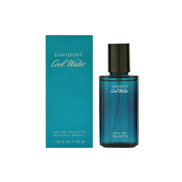 他サイト： 並行輸入品 ダビドフ DAVIDOFF クールウォーター EDT SP 40ml 【香水】【激安セール】【あすつく】の商品画像