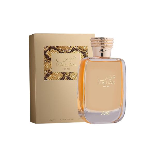 2点／ラサシ ハワス コブラ オーデパルファム 100ml／コロニア 20ml 並行輸入品 ラサシ Rasasi ハワス フォー ハー オードパルファム EDP