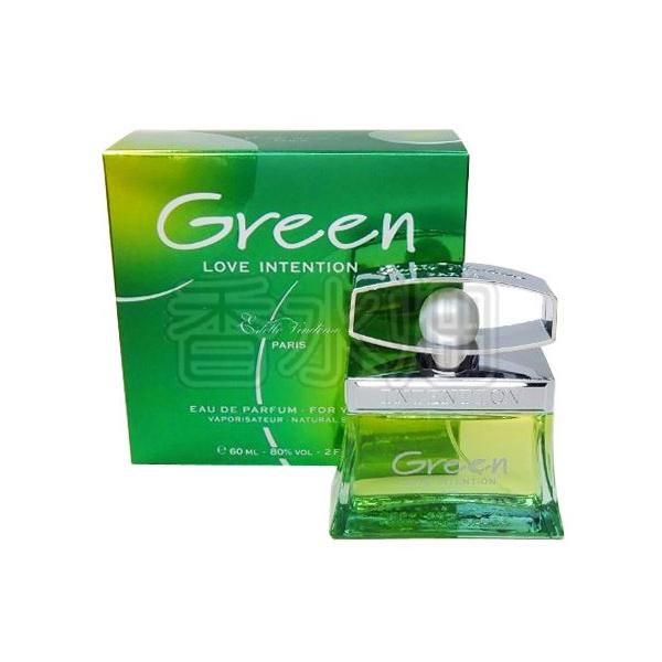 ジェパーリー ラブ インテンション グリーン EDP SP 60ml 香水 フレグランス 箱ダメージ有り