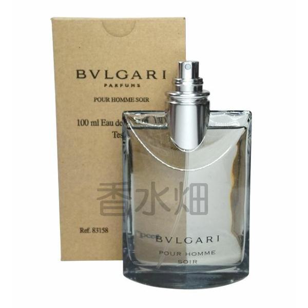 BVLGARIBVLGARI POUR HOMME SOIREau de Toilette 100mlテスターとは店頭などに置かれている香りを試す為の香水で、箱が無かったりキャップが無かったり、通常の商品とは付属品やデザインは異なりますが、...