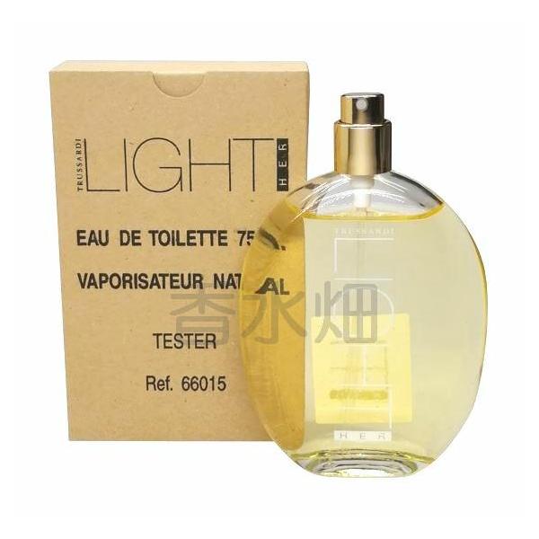 TRUSSARDI（トラサルディ） 【テスター仕様】 ライト ハー EDT SP 75ml