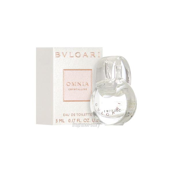 ブルガリ BVLGARI オムニア クリスタリン 5ml EDT ミニ香水 ミニチュア fs 【あすつく】 :730378:香水物語 ヤフーショッピング店 通販 BVLGARI ブルガリ オムニア オードパルファム ミニ香水