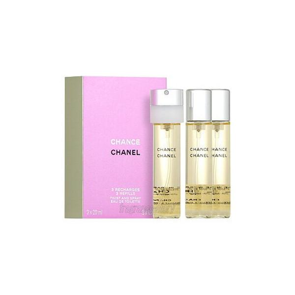 CHANEL シャネル チャンス ツイスト&スプレー 20ml×3 EDT 〔3