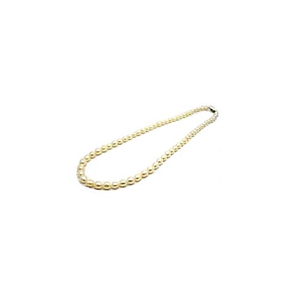 天然淡水パール(淡水真珠）ネックレス　45cm
