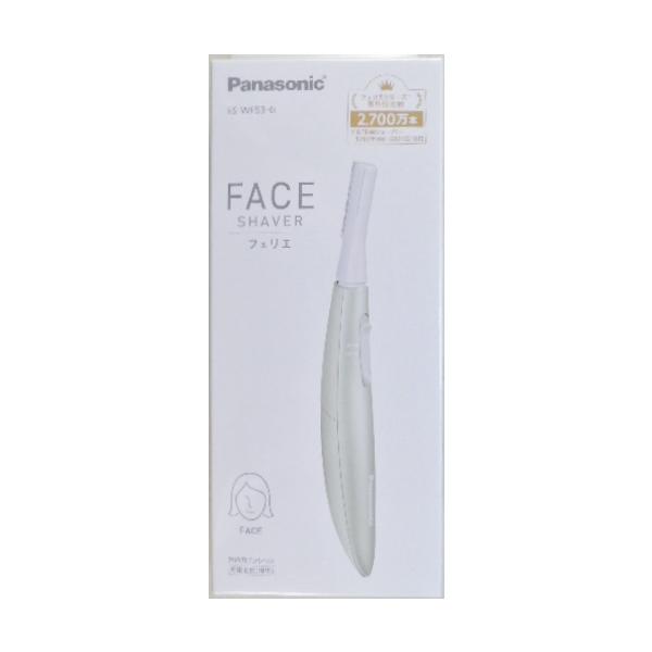 パナソニック　製品番　ＥＳーＷＦ５３−Ｇフェイスフェリエ　レディースシェーバー　グリーン１．丸い刃先で肌にやさしい２．毛を切る刃が肌にふれない安心設計３．細かいウブ毛も根本から一気にカット