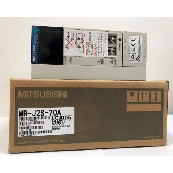 新品★MITSUBISHI/三菱 MR-J2S-70A ACサーボアンプ シーケンサ PLC【６ヶ月保証】