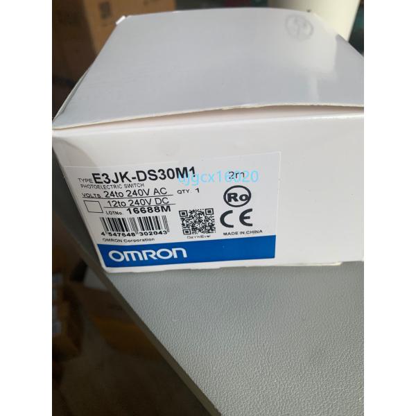 新品 OMRONオムロン 近接スイッチ 拡散反射赤外線 光電センサ E3JK-DS30M1 【保証付き】