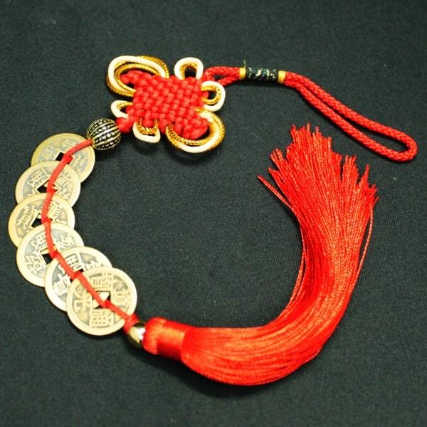 開運 風水古銭 古銭 風水 置物 中国結び 中国結び飾り 縁起物