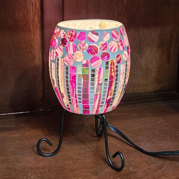 開運 ステンドグラス風 ランプ スタンドランプ おしゃれ 風水 ライト