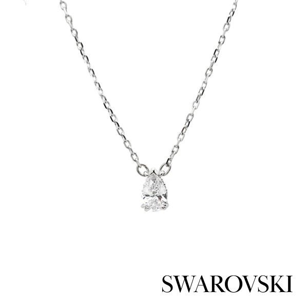 SWAROVSKI スワロフスキー Stilla ペンダント 5636708 ネックレス  ホワイト レディース  ロジウム アクセサリー ジュエリー プレゼント【海外正規品】