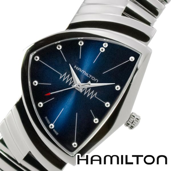 HAMILTON ハミルトン H24411142 ベンチュラ クォーツ ブルー メンズ 腕時計 VENTURA QUARTZ [海外正規品]