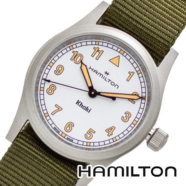 HAMILTON ハミルトン H69301910 カーキ フィールド クオーツ 38mm ブラック 腕時計 メンズ QUARTZ スイス製 アウトドア ミリタリーウォッチ [海外正規品]