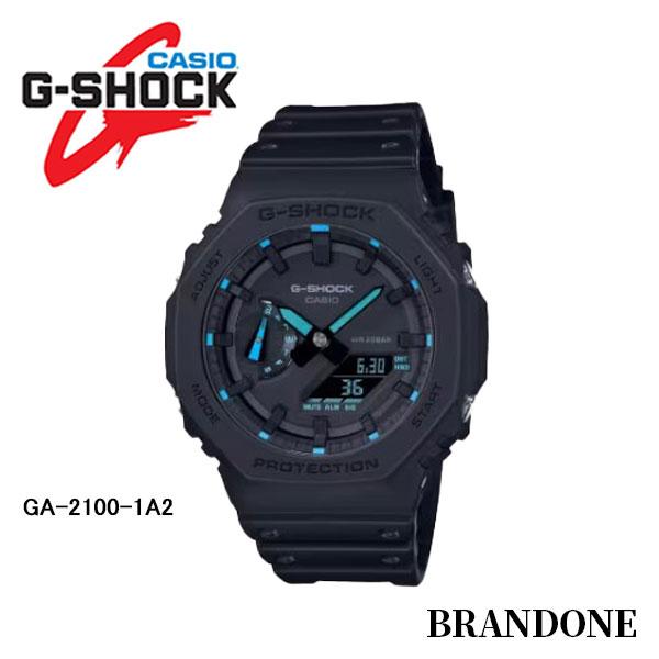 G-SHOCK GA-2100 ブラック/ブルー GA-2100FL-1AJF | CASIO