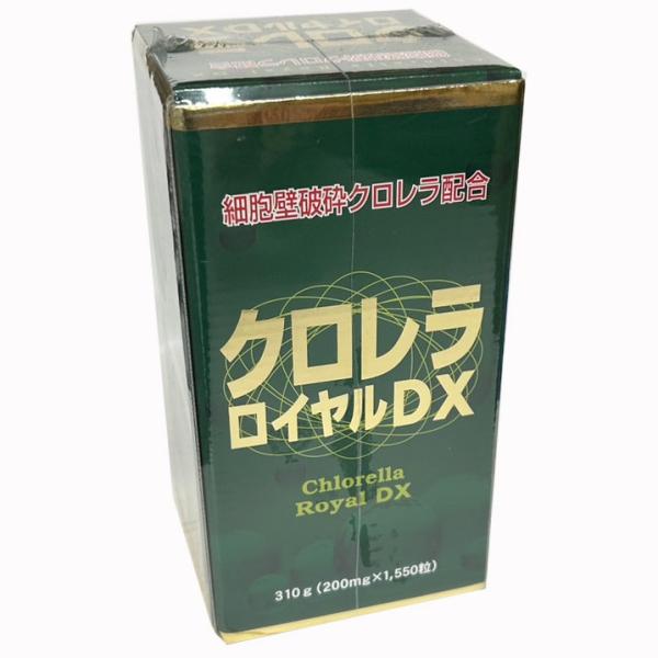 クロレラ・ロイヤルDXは、数多くあるクロレラの種の中から選び抜いたピレノイドサ種を使用し、豊かな太陽と自然の環境に恵まれた培養工場で原末生産を行い、さらに、細胞壁破砕クロレラを加え、無添加直打錠製法によりクロレラ100%を粒状にしています。...