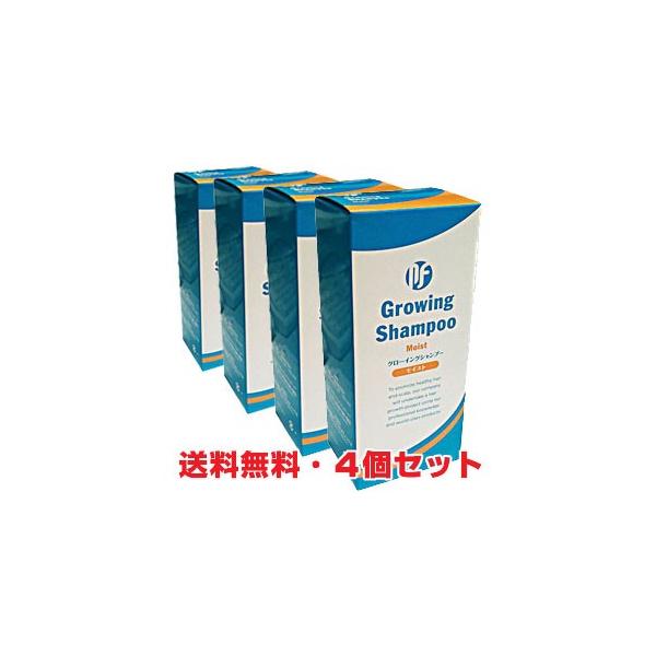 サニーヘルス 【お得な4本セット】PFグローイングシャンプー モイスト