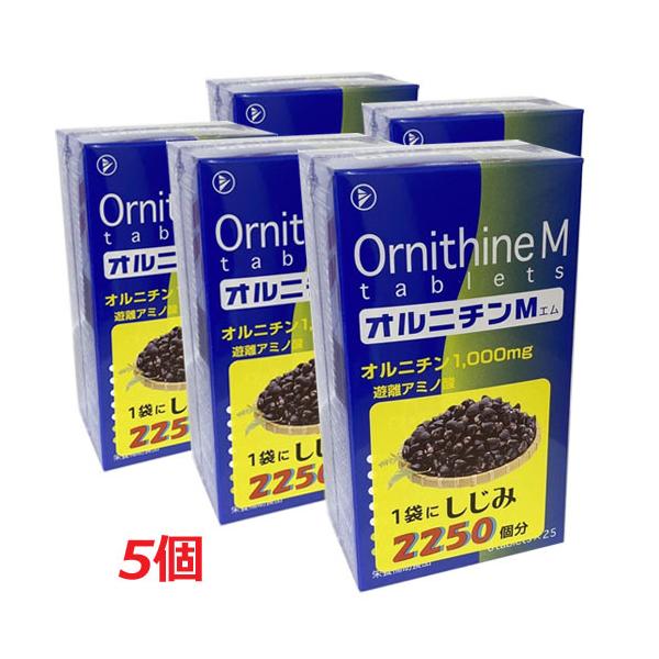 【5個セット】伸和製薬オルニチンM (6粒×25袋）×5個