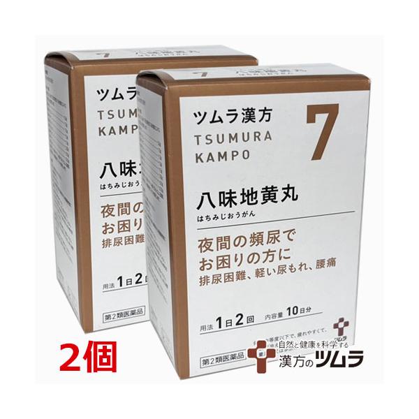 疲れやすくて、四肢が冷えやすく、尿量減少又は多尿で、ときに口渇があるものの次の諸症：下肢痛、腰痛、しびれ、かすみ目、かゆみ、排尿困難、残尿感、夜間尿