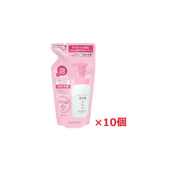 コラージュフルフル泡石鹸 ピンク つめかえ用 210mL 6袋セット コラージュフルフル 泡石鹸 ピンク 詰替 210ML / ウエルシア
