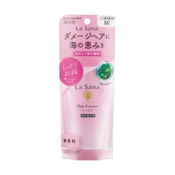 【メール便発送】ラサーナ 海藻 ヘア エッセンス しっとり（ヘアトリートメント）洗い流さないタイプ（詰め替え）  70ml