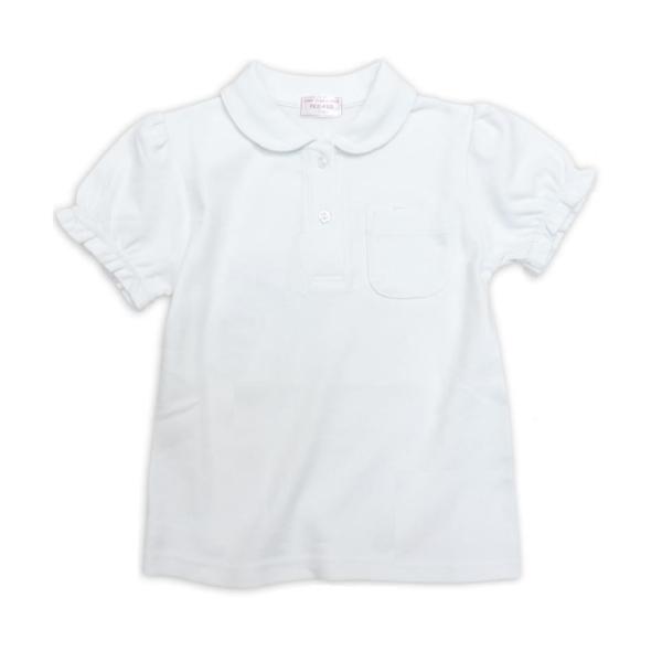 ●肌触りの良いスムース素材のポロシャツ●新入学・制服・お受験・キッズ・ジュニア●サイズ：110　120 130 140 150 160●主素材：綿60％　ポリエステル40％●注意※1.実寸表記ですが若干誤差が生じる場合がございます。※2.モ...
