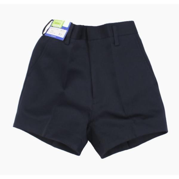 ３分丈半ズボン　半ゴムタイプ　160BB〜170BBサイズ　紺　小学生制服　キッズ・ジュニア　入学式や卒業式、発表会に