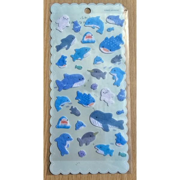 カミオジャパン 2024年10月・カミオジャパン 海の仲間たちシール