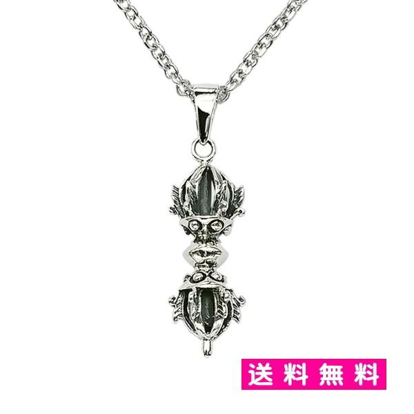 速達配送】 シルバーアクセサリー ネックレス シルバー925 七鈷杵 