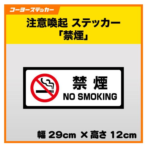 禁煙 ステッカー シール 英語表記 英文表示 たばこ タバコ 煙草 禁止 NO SMOKING