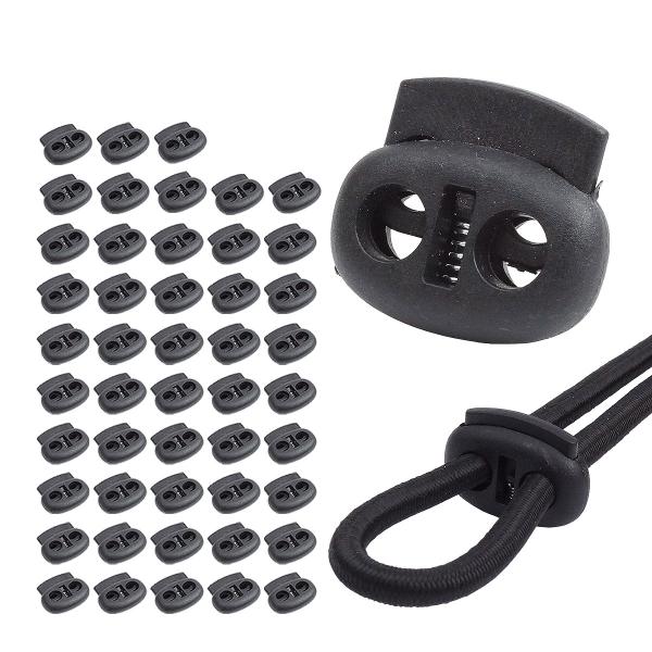 サイズ(約)：縦20mm×横22mm×厚6mm穴直径(約)：5mm材質：プラスチック入数：50個重量(約)：1g (1個あたり)製造国：中国【注意事項】※紐など撮影用の小物は付属しておりません。※若干のサイズや重量の誤差はご了承ください。※...