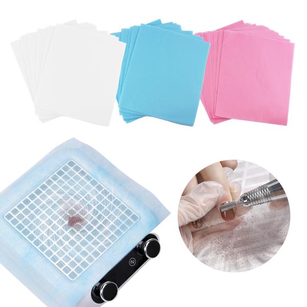 使い捨てできて衛生的！ネイル集塵機交換用フィルターペーパー100枚セット。集塵機に被せるだけでOK！集塵機を汚すことなくダストを集めることができます。使い終わったら捨てるだけ！サイズに合わせてカットすることも可能で様々なタイプの集塵機で使用...