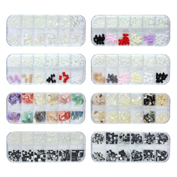 商品詳細サイズ：約5.4cm×約13cm×約1.1cm（ケース）製造国：中国※グラム数での梱包のため、各パーツの入数が商品画像と異なる場合がございます。※製造ロットや入荷時期により、色味、サイズに若干の差異が生じる場合がございます。※輸入商...