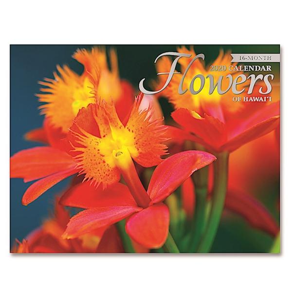 過去カレンダー 送料無料！ 2020年 アイランドヘリテイジ社製 ハワイ カレンダー （16カ月カレンダー） Flowers of Hawaii　ハワイの花々 2020 ハワイアン雑貨