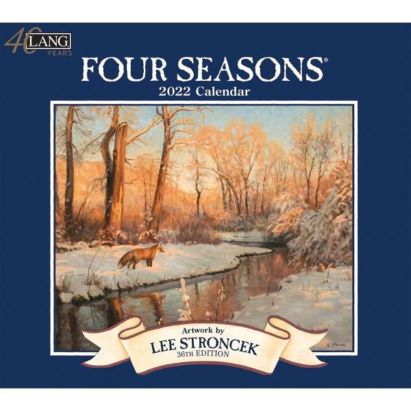 過去カレンダー　2022年　ラング / LANG カレンダー　Four Seasons   フォー・シーズン　Lee Stroncek