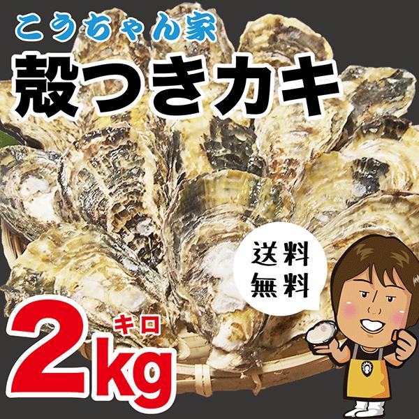 坂越産 殻付牡蠣２kg :koyu02:功結 こうゆう 水産 - 通販 - Yahoo!ショッピング