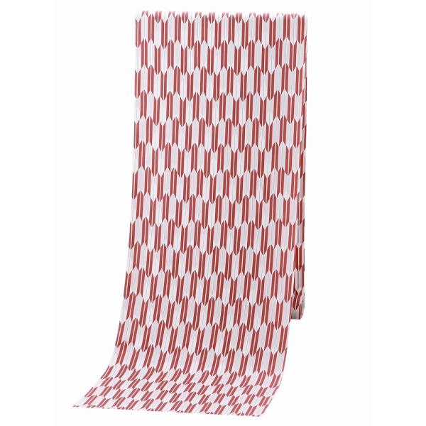 長襦袢 正絹 矢絣柄入り 反物 エンジ 未仕立て品 jp-93-18 : 和 長襦袢 正絹 矢絣柄入り 反物 エンジ 未仕立て品 jp-93-18 : 和