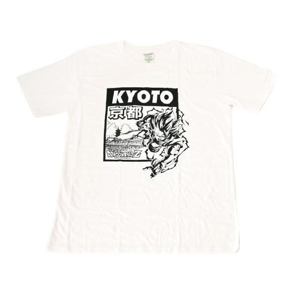 ドラゴンボール Tシャツ 半袖 京都 ホワイト 日本土産 Mサイズ ドラゴンボール Tシャツ 半袖 京都 ホワイト 日本土産 Mサイズ