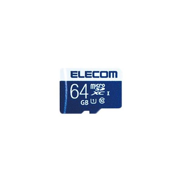 エレコム データ復旧microSDXCカード(UHS-I U1) 64GB MF-MS064GU11R 1枚