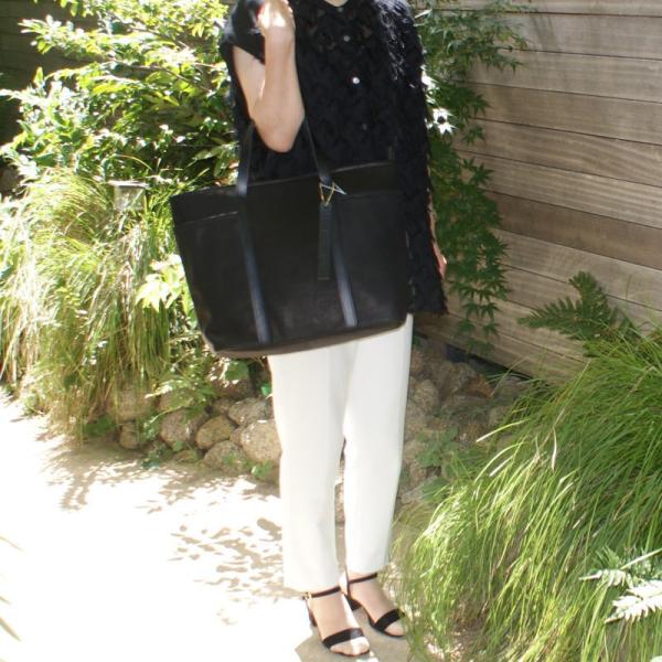 -Less（レス）Less DESIGN(レスデザイン)Scarred Texture（牛革）斜め掛け＆多機能・L/sizeトート LMSB-0514