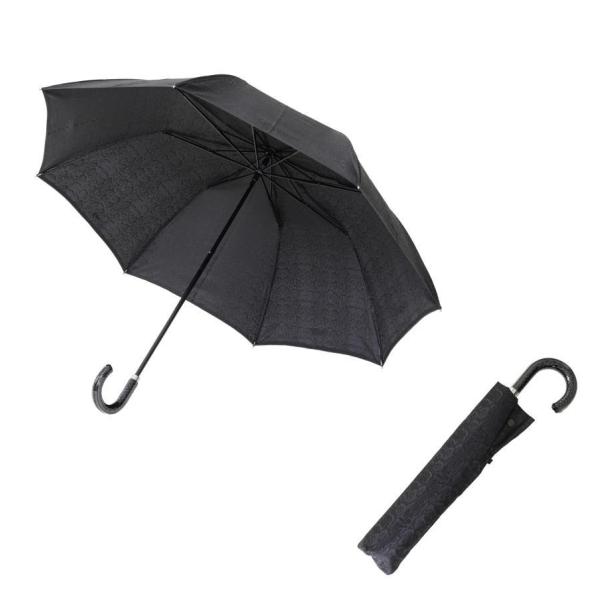 【紳士用・晴雨兼用傘】槙田商店　折りたたみ傘（日本製）甲州織 ビジネスシーンに寄り添った大人の晴雨傘 monotone　パイソン　mt-mt-ｐ